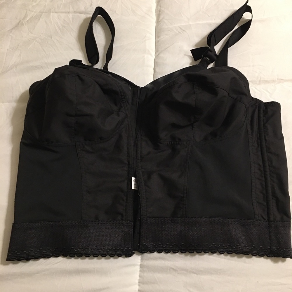 Exquisite Form Black Bra Sz 42C